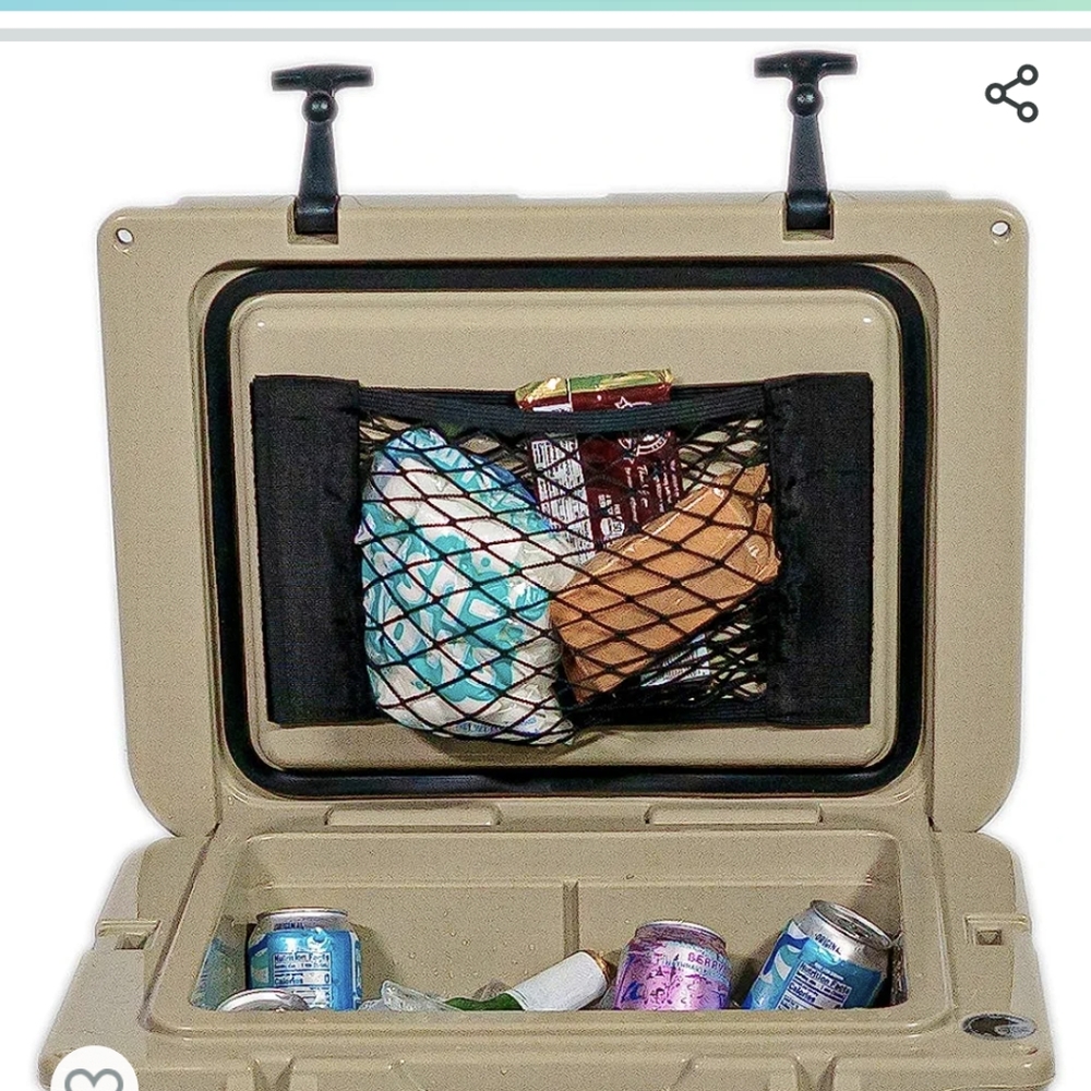 Above Sea Level Medium Cooler Basket Pocket, New